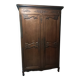 NORMANDY OAK SOLID ARMOIRE