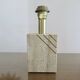 Travertine lamp "Cerri Nestore" 1970, Italy