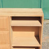 Oak wall shelf