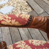 Pair of napoleon III armchairs, 19th century