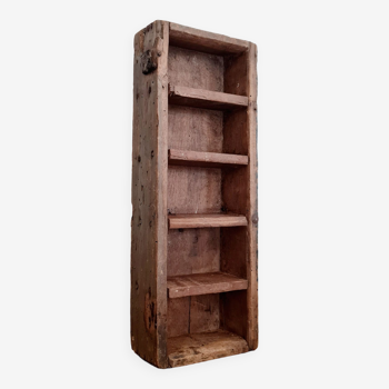 Trade locker - compartmentalized wooden box