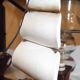 Serre livres palissandre et os bateau art déco 1940/1950
