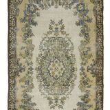 Turkish Anatolian Handmade Vintage Area Rug 200 cm x 126 cm