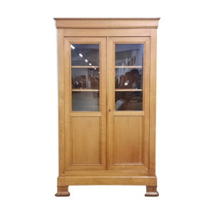 Bibliothèque style Louis - merisier