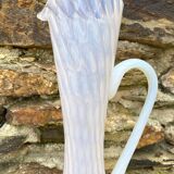 Opaline blown glass vase, Tuscany, Italy, 1960s-70s