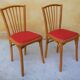 Pair of vintage bistro chairs