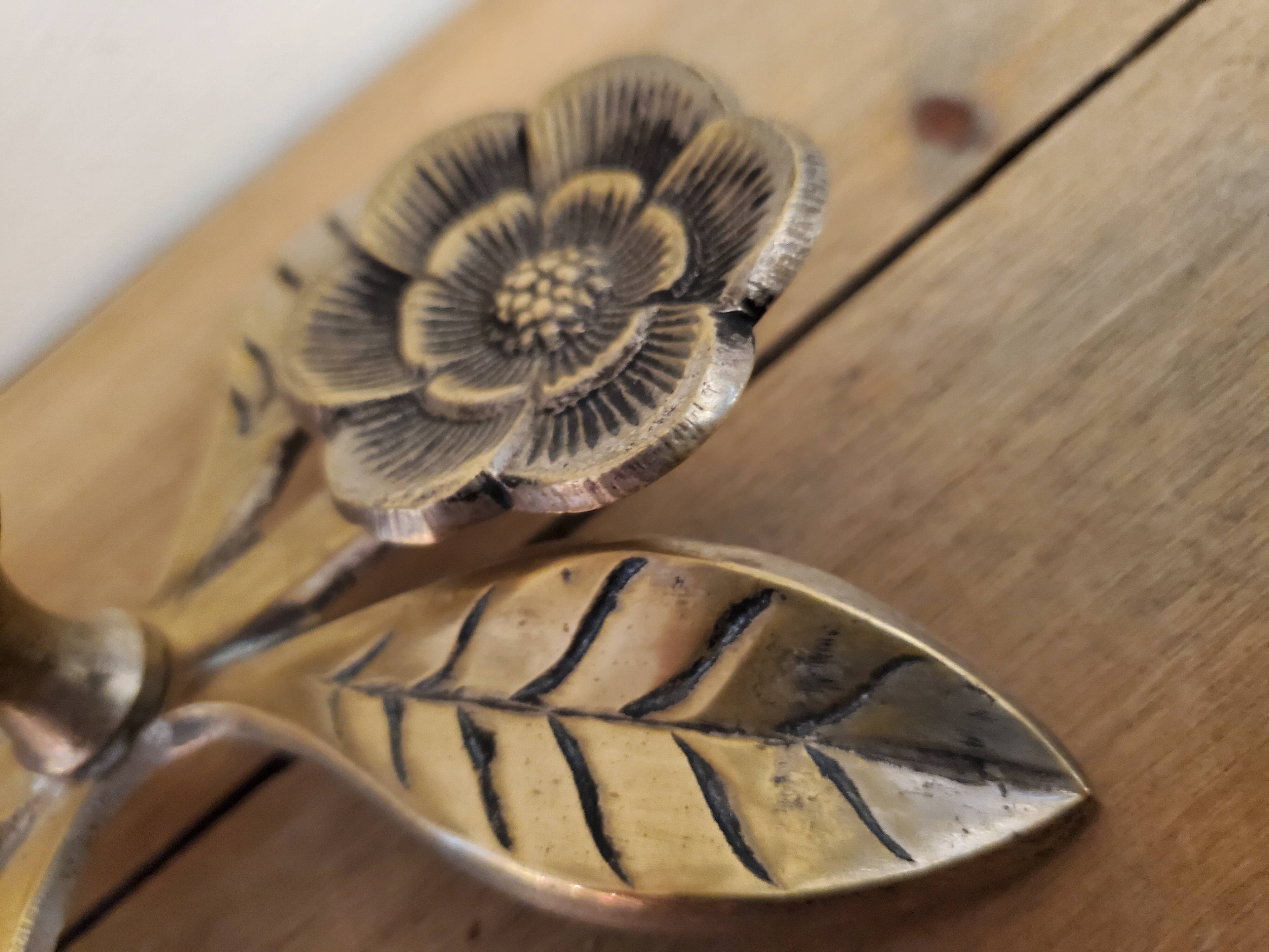 Brass candle holder