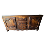 Antique solid carved sideboard