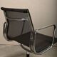 Multiple Eames Aluminum Group EA108 Dining Chairs Charcoal Netweave Mesh, Vitra