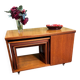 Table basse vintage rétro vintage en teck McIntosh 1960