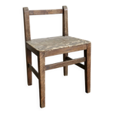Antique wooden child's chair
