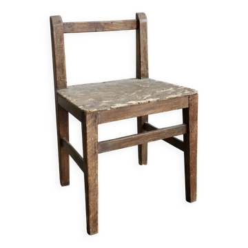 Antique wooden child's chair