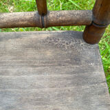 Old turned bamboo children's bench