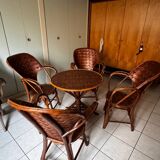 Salon de jardin  ancien année 1950