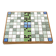 Mosaic tray with stoneware tiles in wooden frame, Bauhaus, 1970s