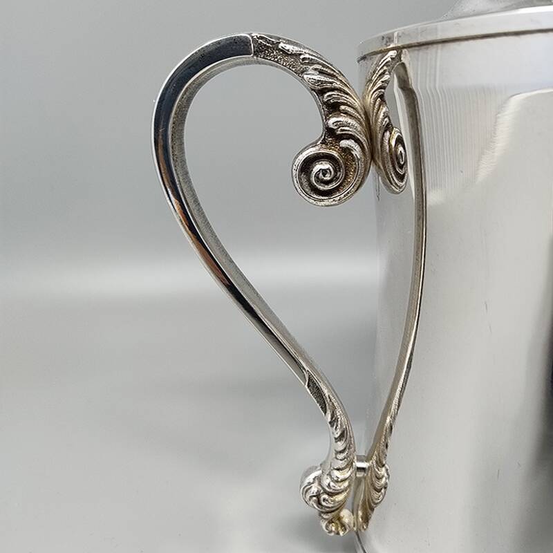 1960s Stunning Ice Bucket by Aldo Tura for Macabo. Made in Italy.