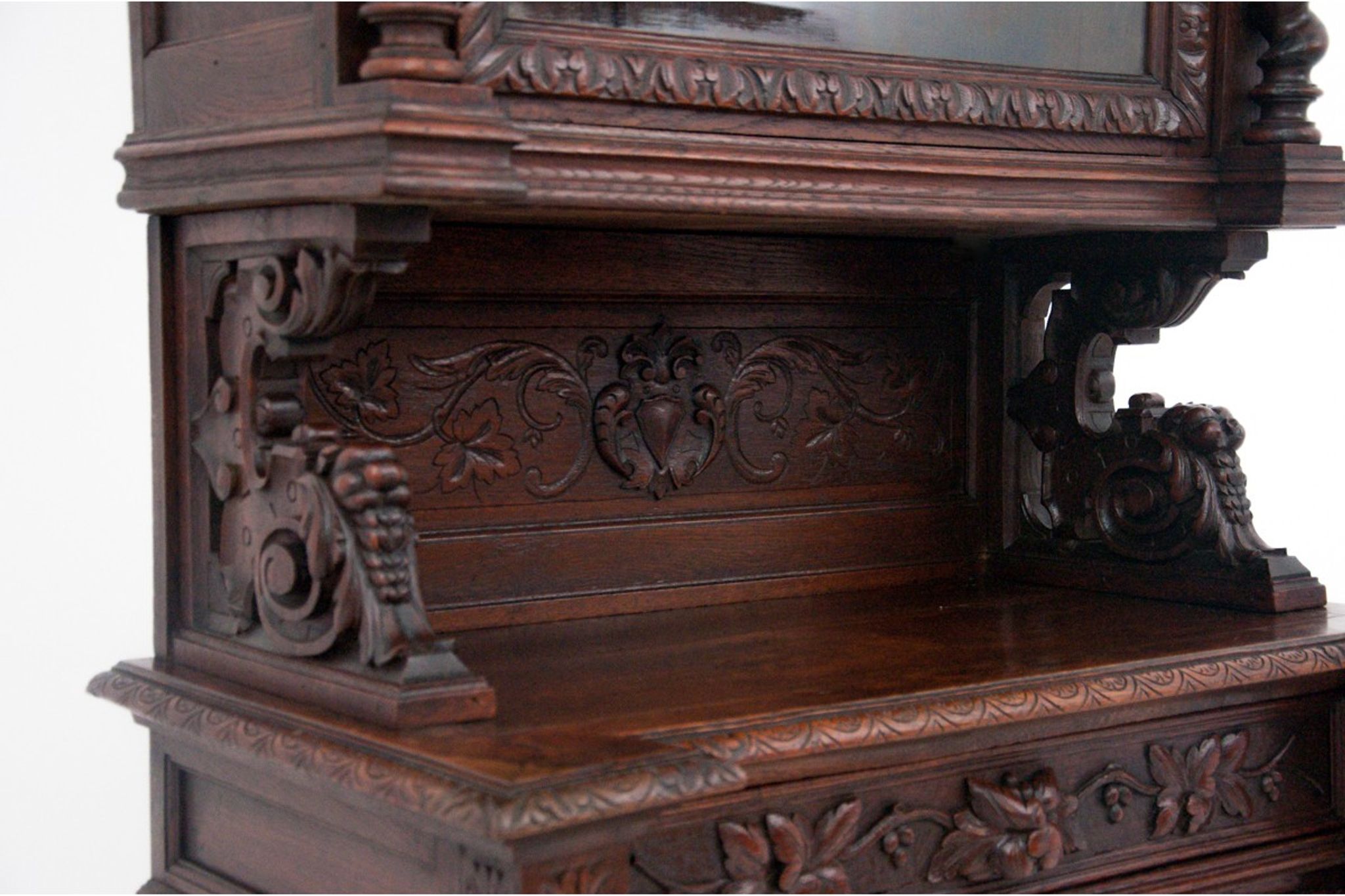 Renaissance cupboard, France, circa 1880.