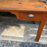 Oak workshop or work desk/table