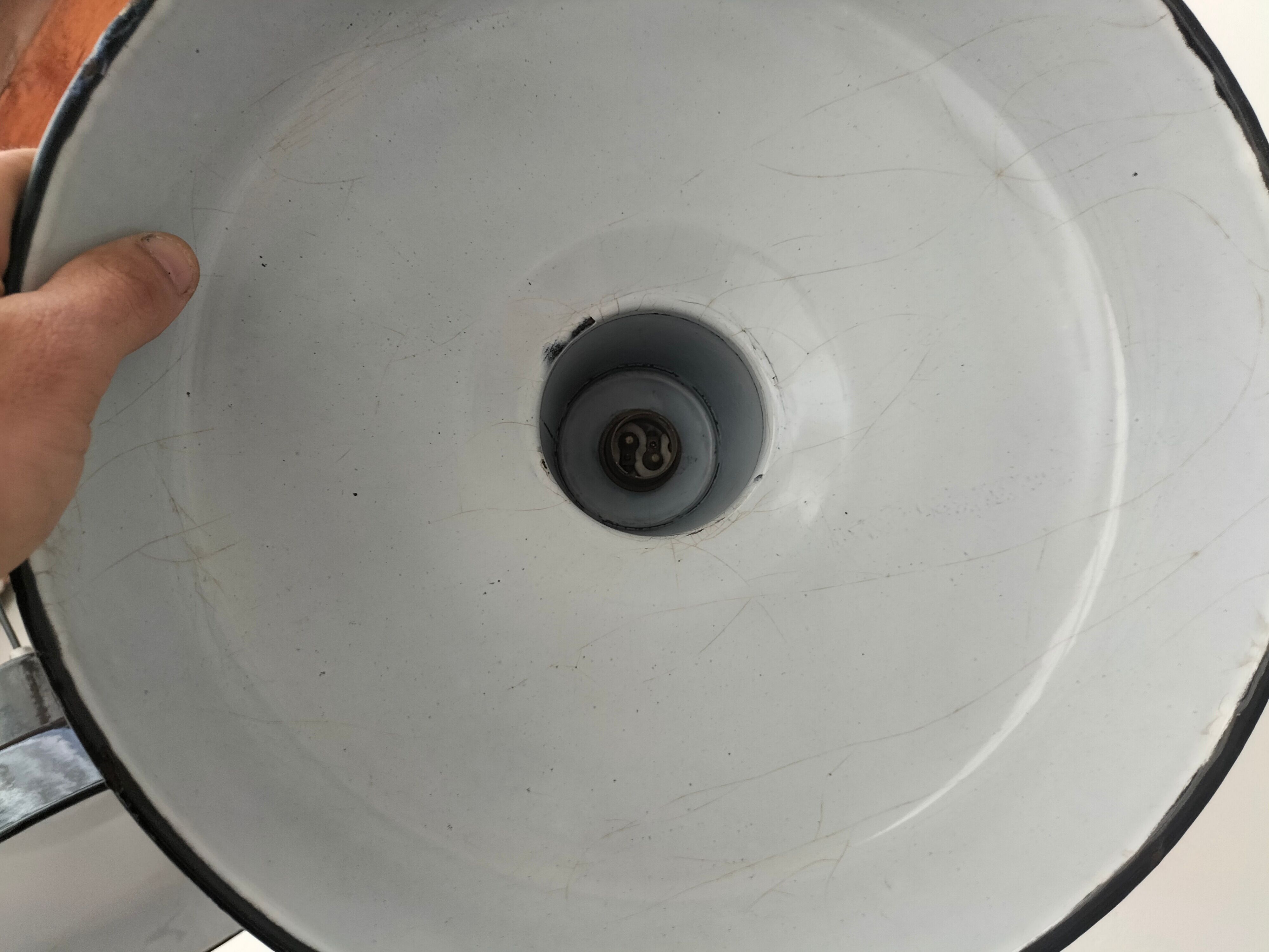 Pair of antique lamps