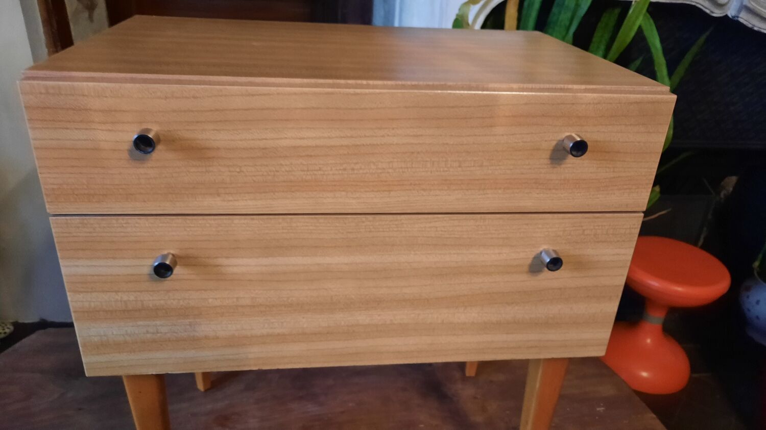 Vintage bedside table