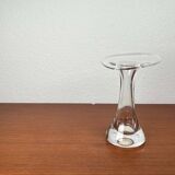 Vintage glass vase from the German Flamingo series by Peill & Putzler, 1970s.