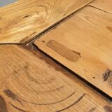 Norman countryside buffet in solid cherry wood nineteenth