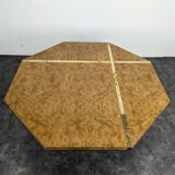 Table en ronce de noyer de Jean Claude Mahey