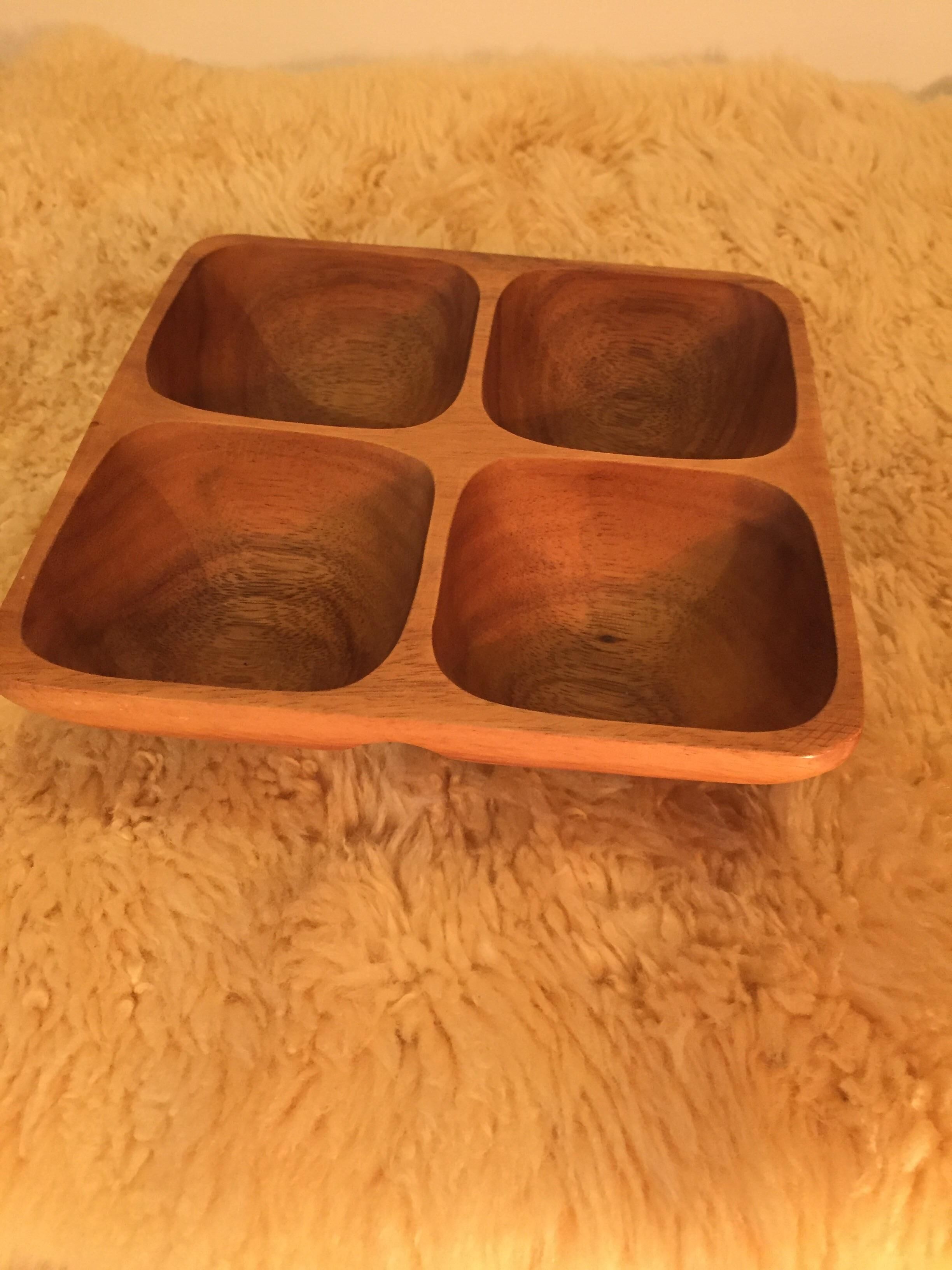 Plat en bois