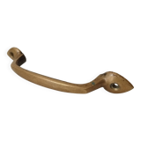 Antique furniture handle in solid brass from the early 20th century