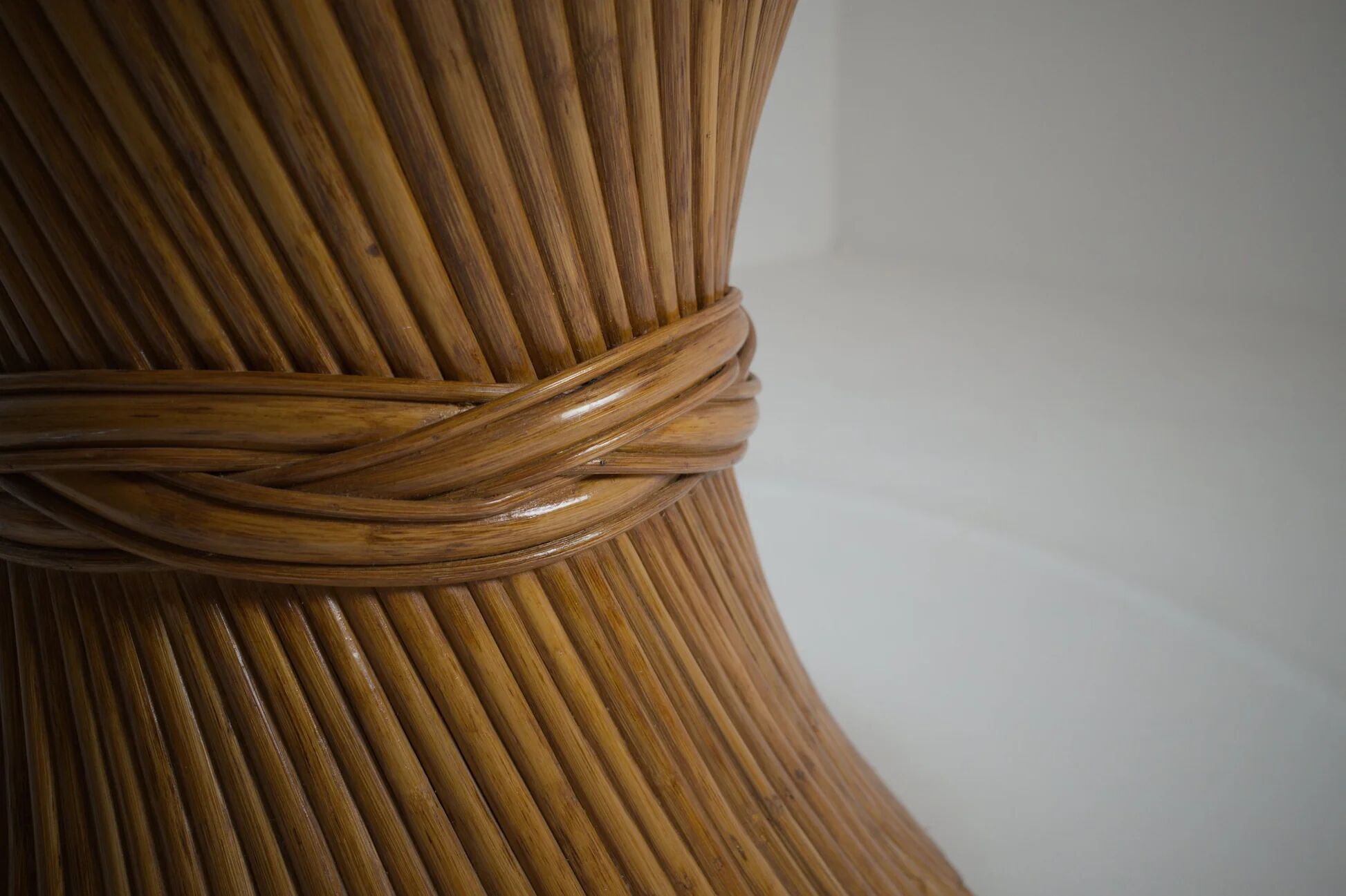 1970s rattan dining table