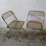 Pair of Plia Castelli chairs designed by Piretti