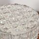 Prisma diamond glass ceiling light