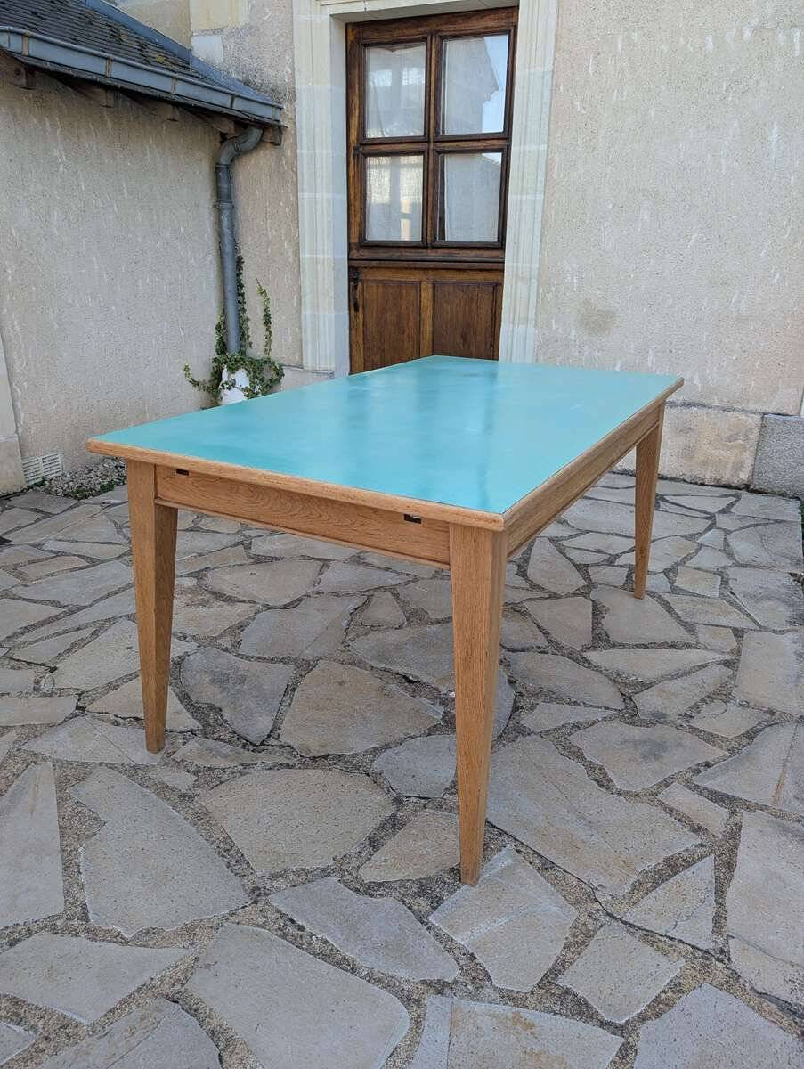Table rectangulaire vintage
