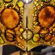 Felipe Derflingher table lamp, amber 1960,70