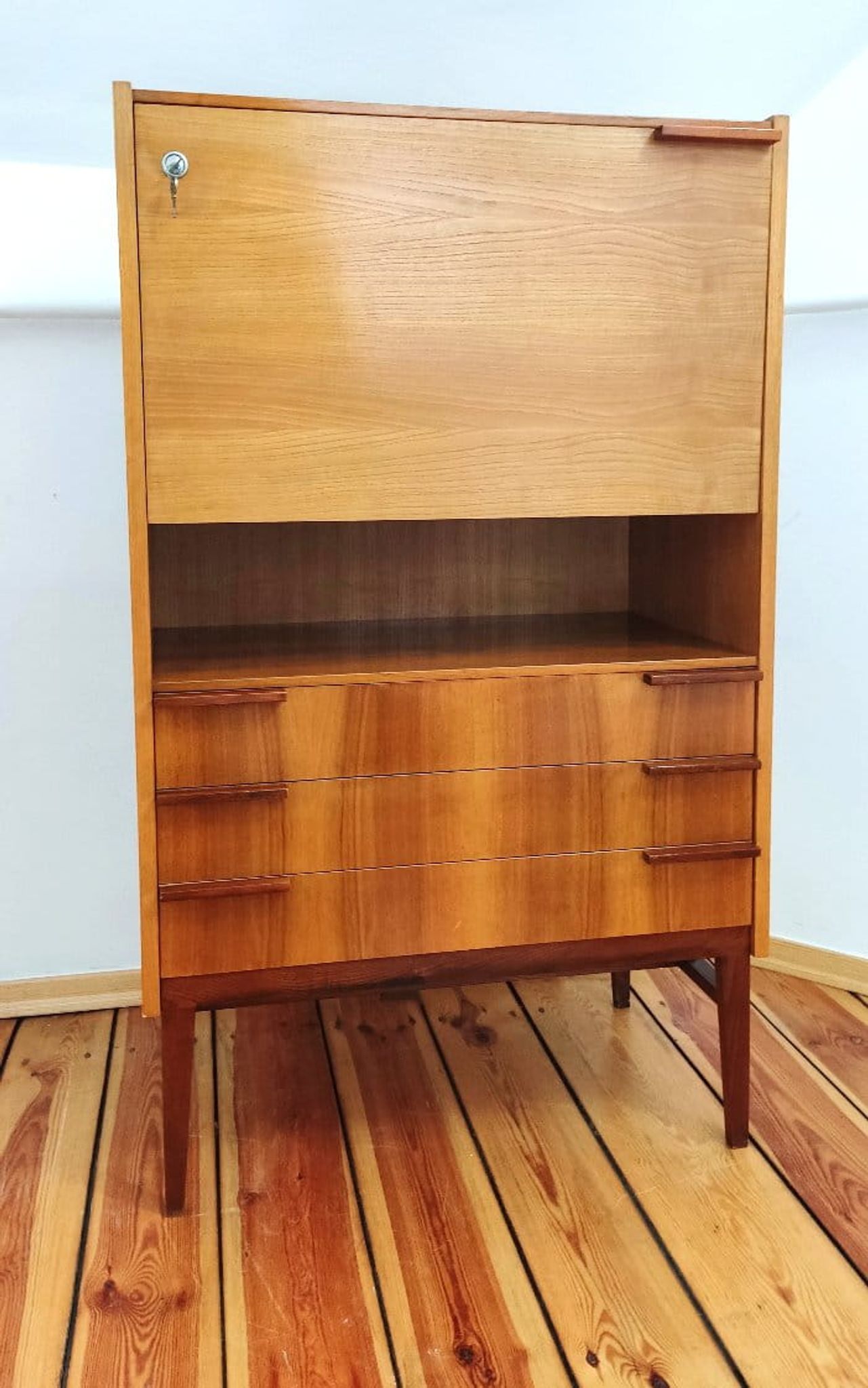 Secretary Desk by F. Mezulanik for UP Závody, Czechoslovakia, 1960s