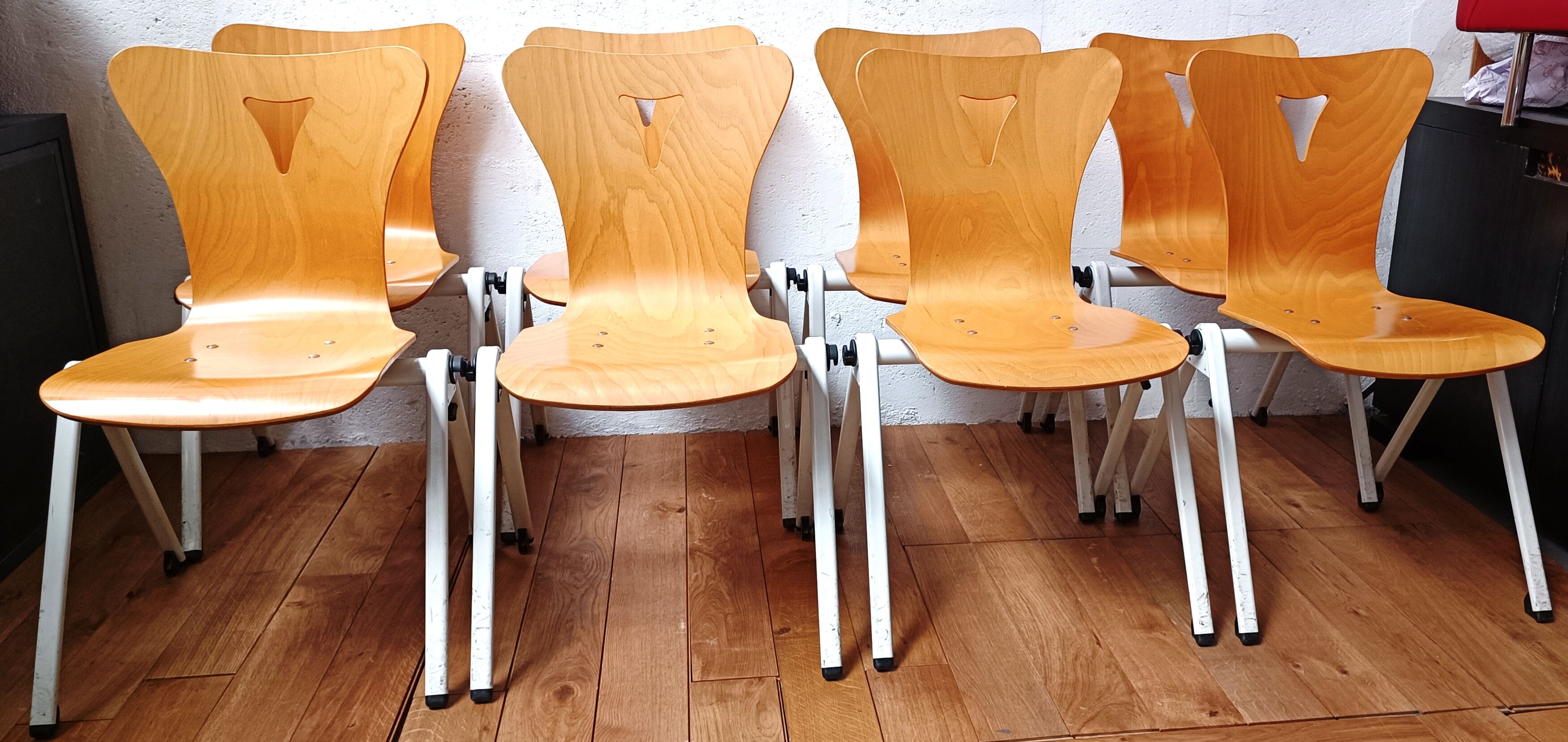 Vintage community chair