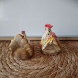 Salt and pepper shaker Hen and Rooster