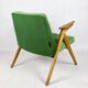 Green Bunny Armchair by Józef Chierowski, 1970s