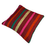 Vintage turkish kilim cushion cover 40 x 40 cm