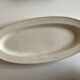 Dish Creil Directoire 1806 fine earthenware XXL