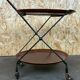 60s 70s teak serving trolley Jie Gantofta String Serving Trolley Sweden 60s