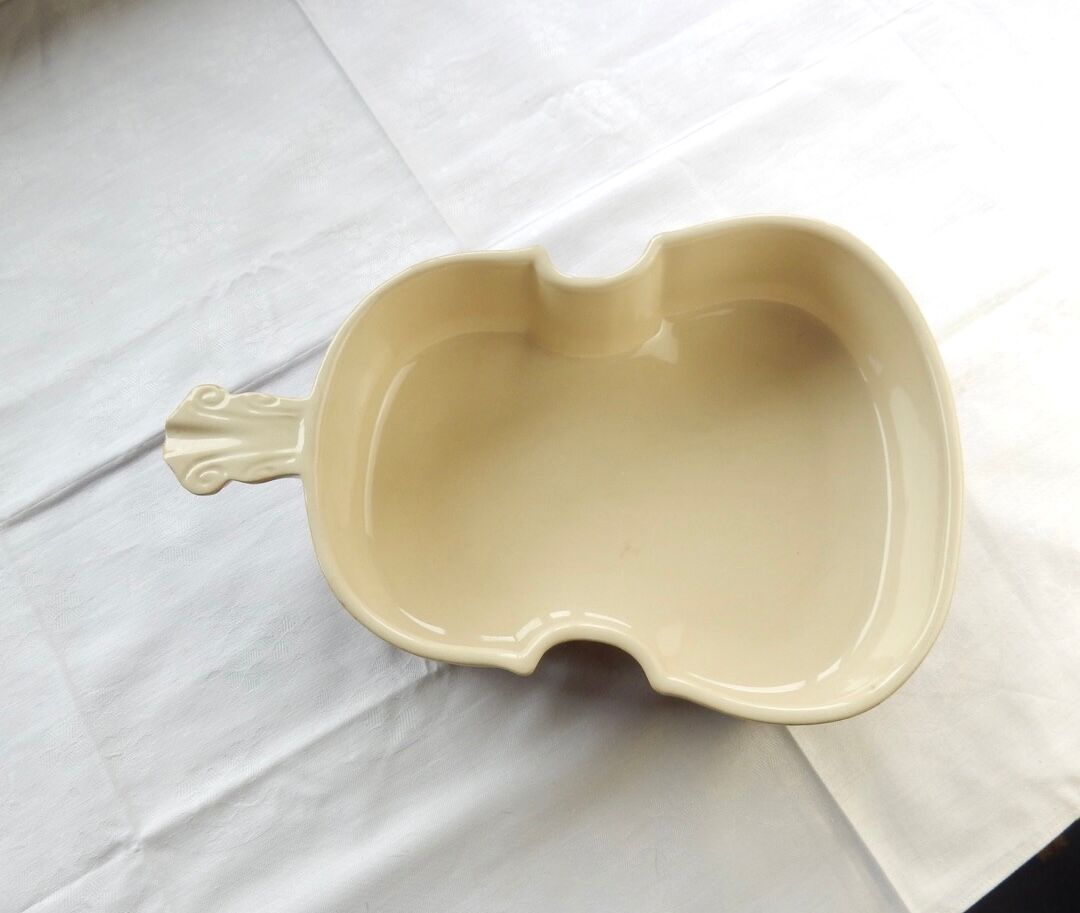 Terrine dish in the shape of a violin or double bass