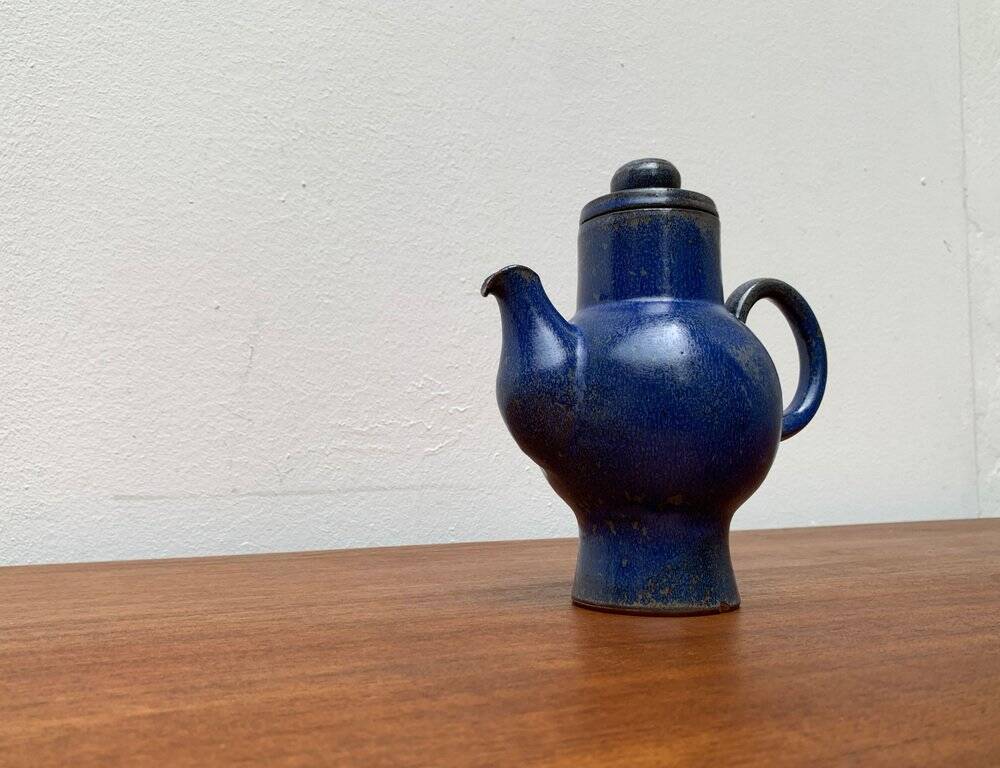 Ceramic teapot from mid-century Germany by Meike Falck Nicolaisen, 1960s.