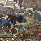 Dreamlike painting contemporary art