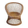 Children's rattan armchair 1950