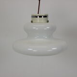 Midcentury Glass Pedant by Napako, 1960s