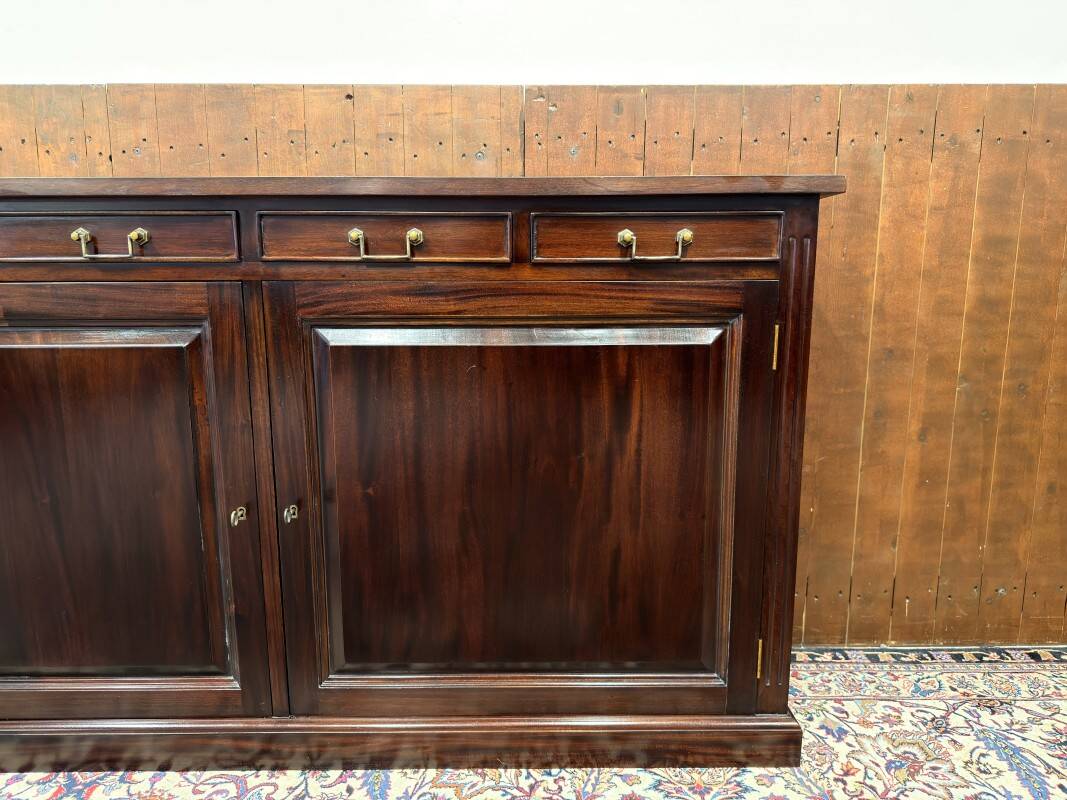Classic English Office Cabinet Sideboard