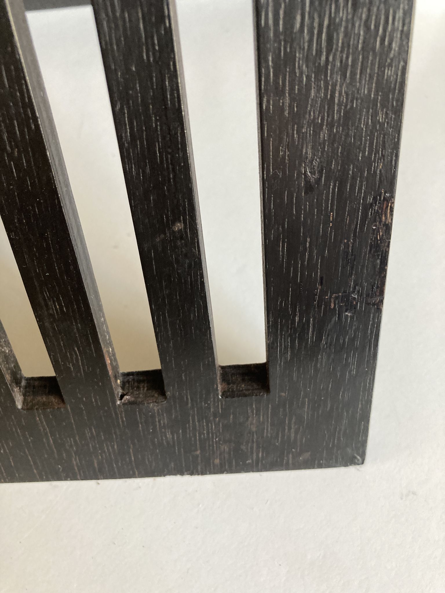 Revised door in curved plywood Habitat 1970 1980
