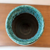 Green Accolay ceramic vase