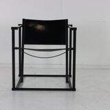Set of two minimalistic arm chairs by Radboud van Beekum for UMS Pastoe